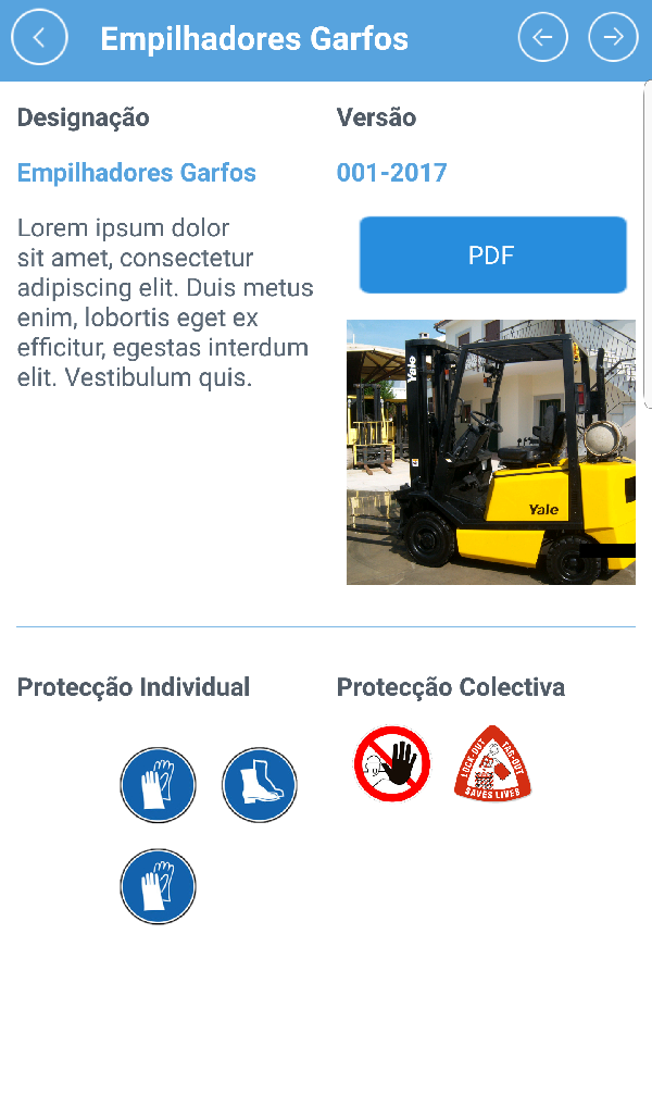 Procedimentos de Trabalho